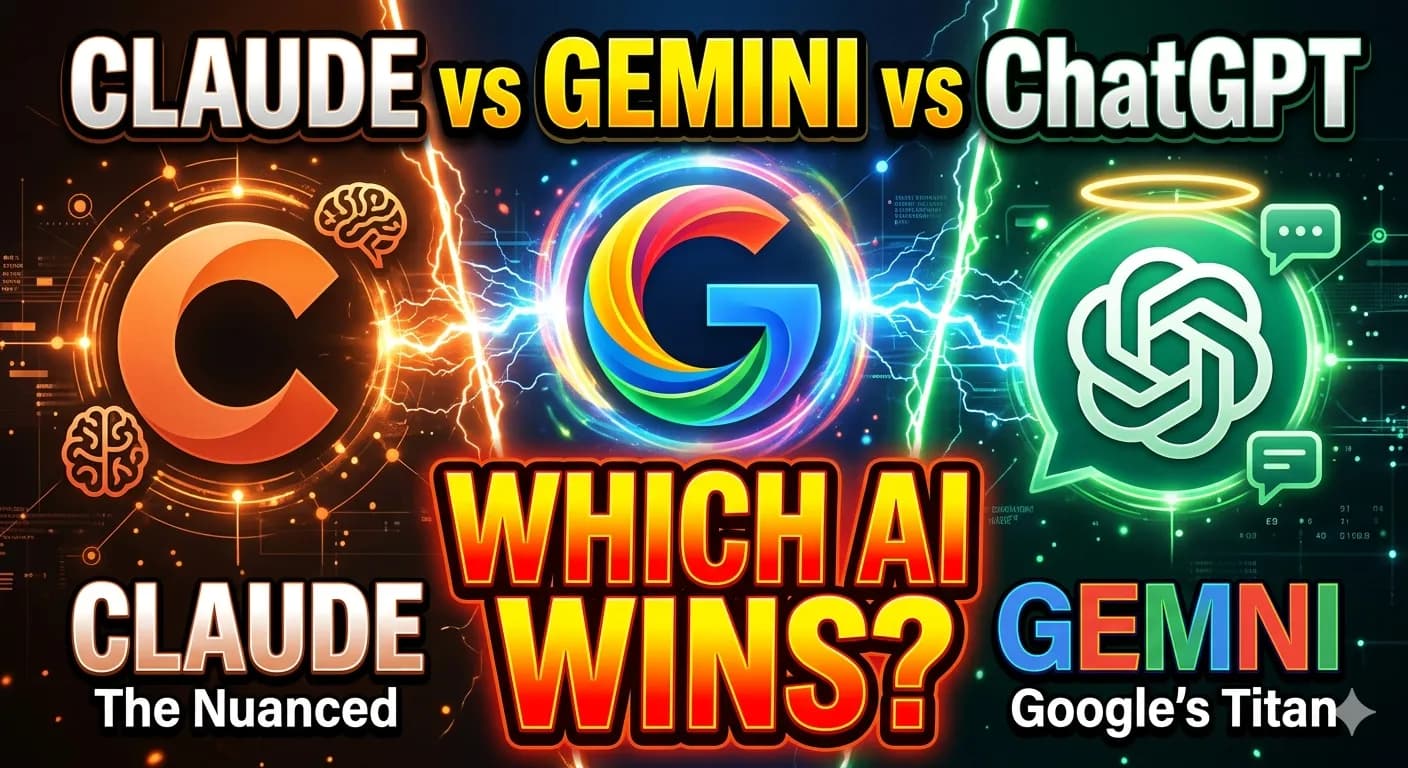 Claude vs Gemini vs ChatGPT: Which is Best for Marketers in 2026?