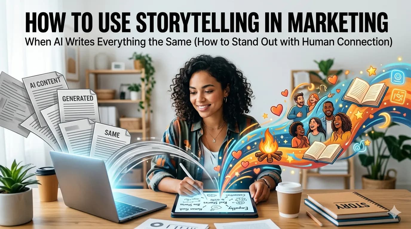 How to Use Storytelling in Marketing When AI Writes Everything the Same
