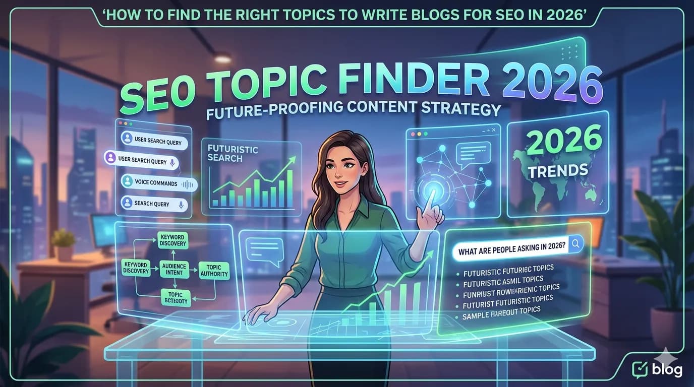 How to Find the Right Topics to Write Blogs for SEO in 2026