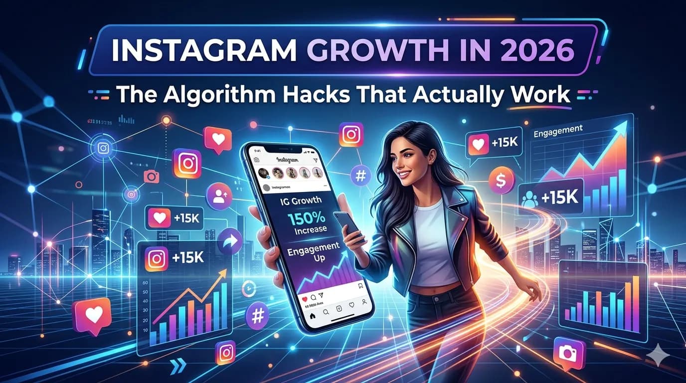 Instagram Growth in 2026: The Algorithm Hacks That Actually Work
