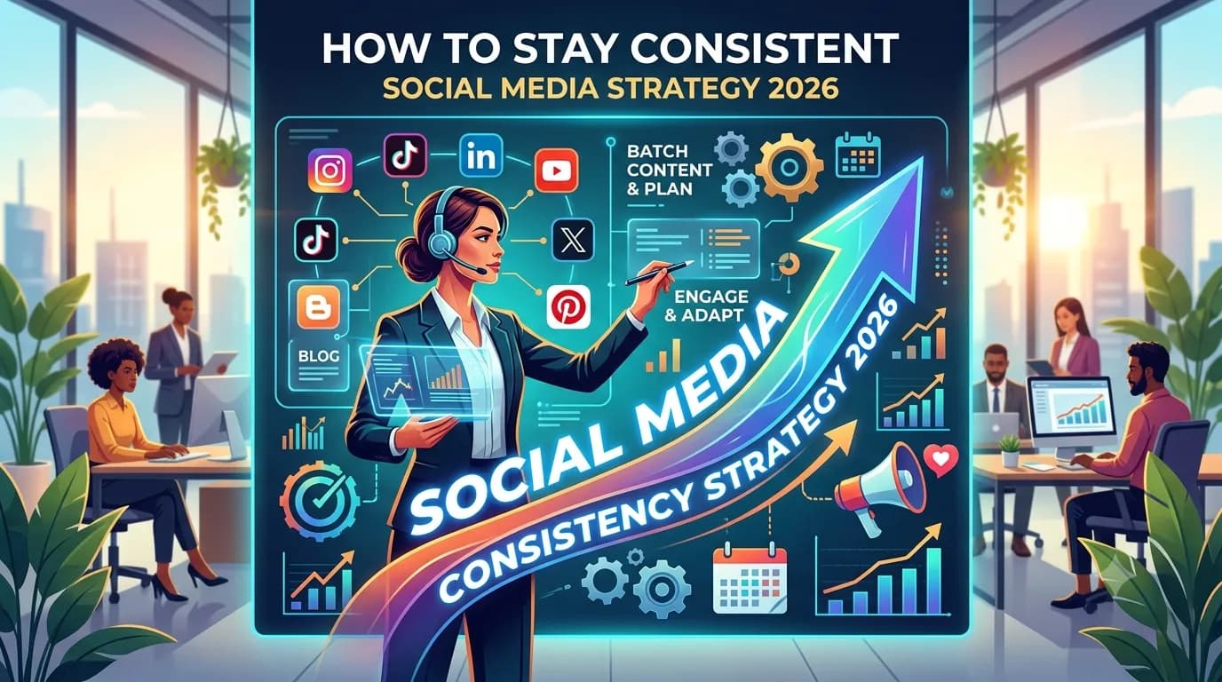 How to Stay Consistent in Social Media 2026 Strategy