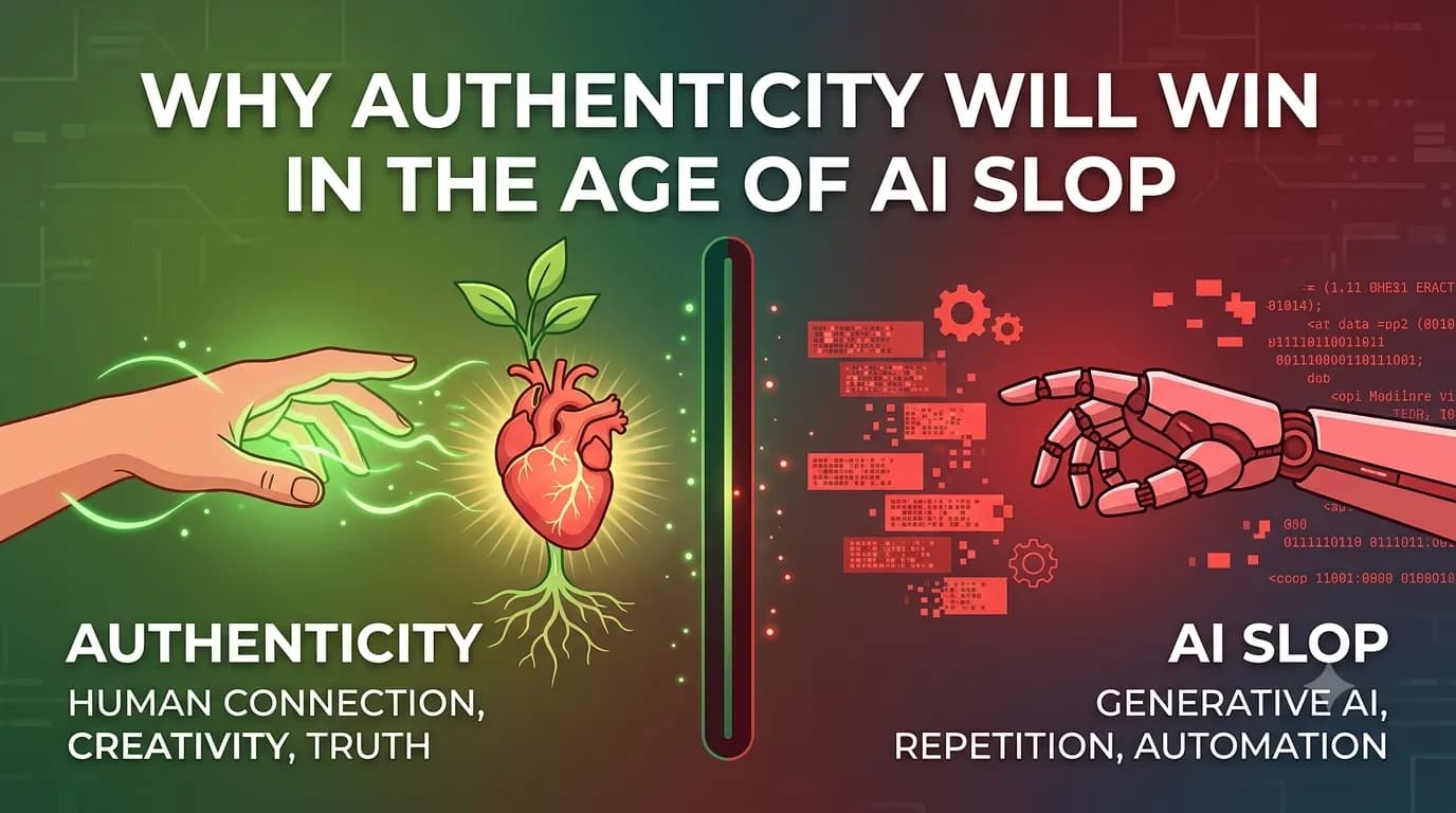 Why Authenticity Will always Win in the Age of AI Slop