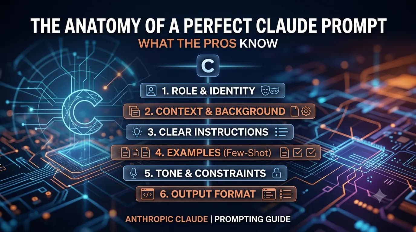 The Anatomy of a Perfect Claude Prompt: Pro Guide 2026
