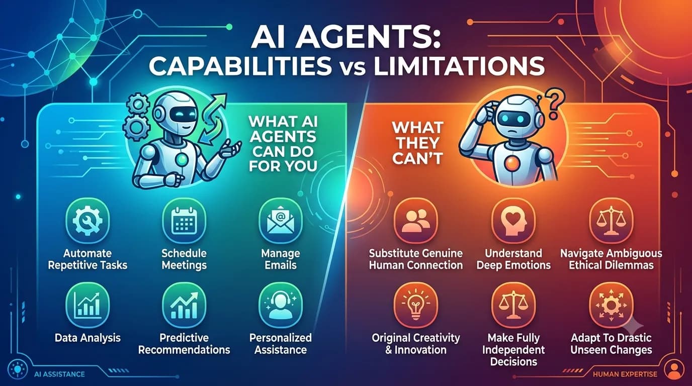 What AI Agents Can Do for You vs What They Can't