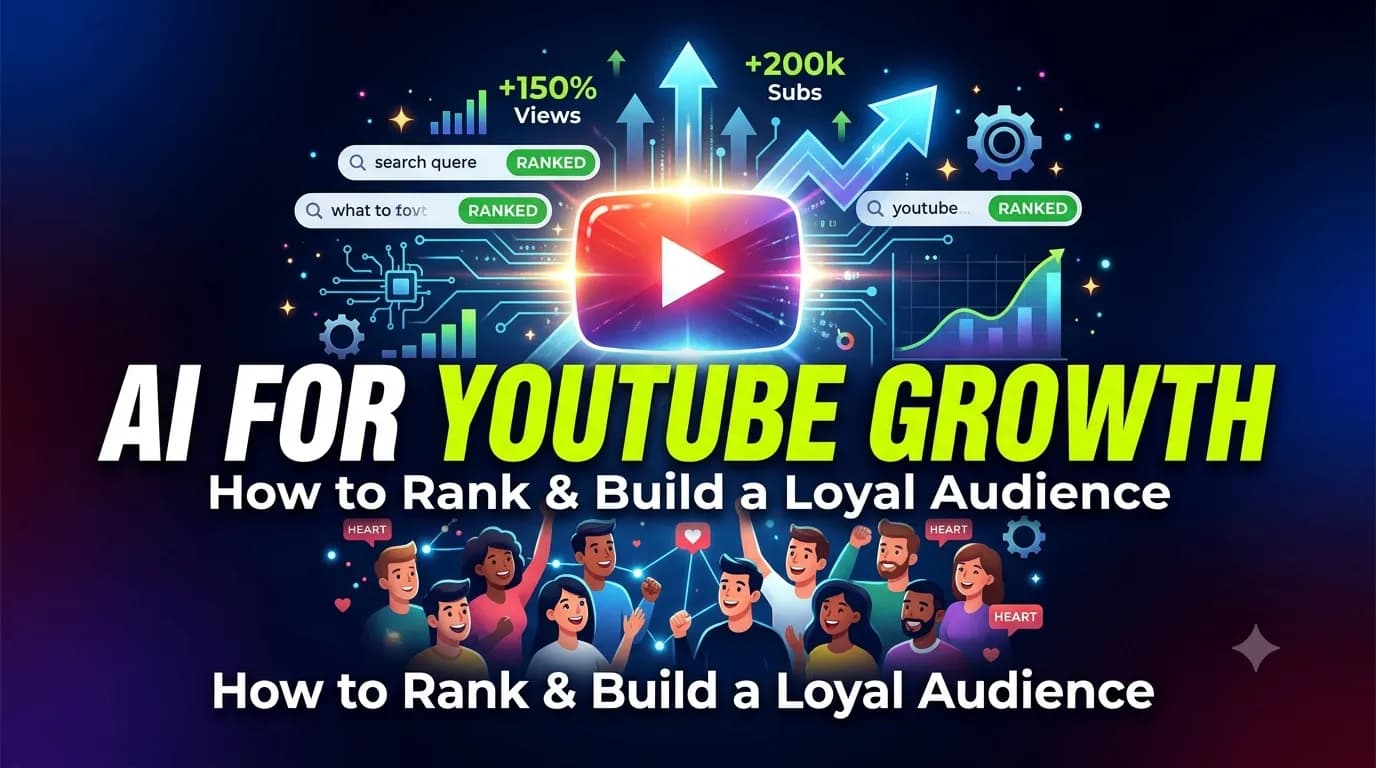 AI for YouTube Growth: How to Rank & Build a Loyal Audience