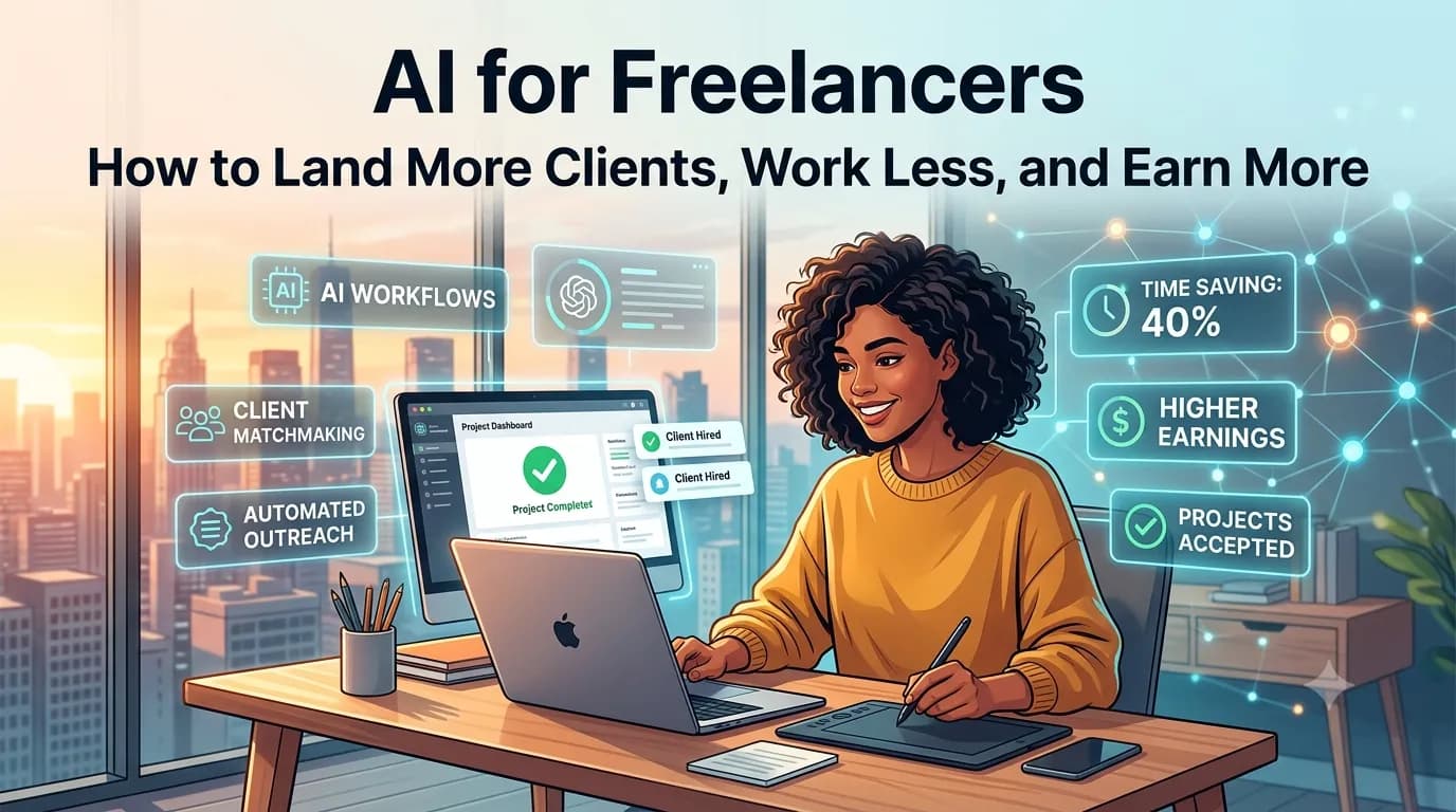 AI for Freelancers: How to Land More Clients, Work Less, and Earn More