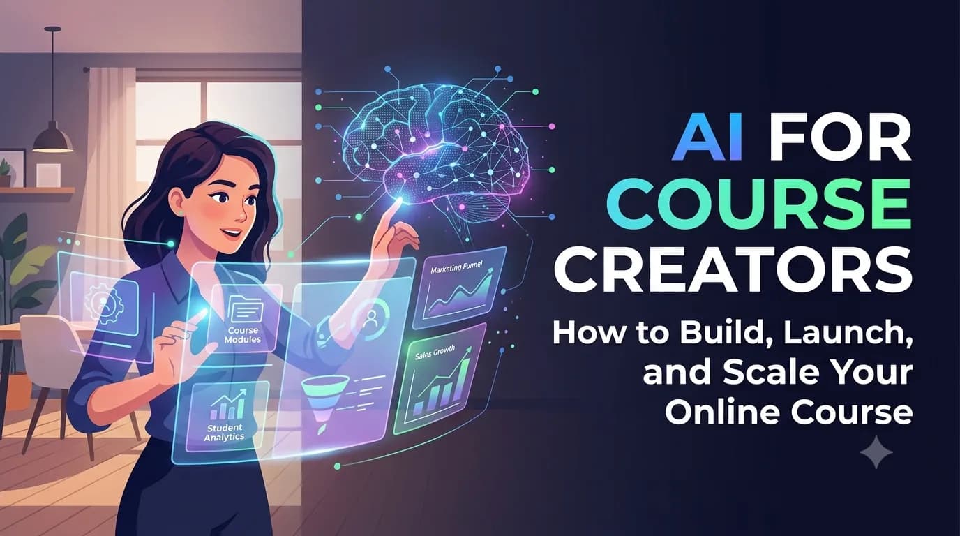 AI for Course Creators: How to Scale Your Online Course