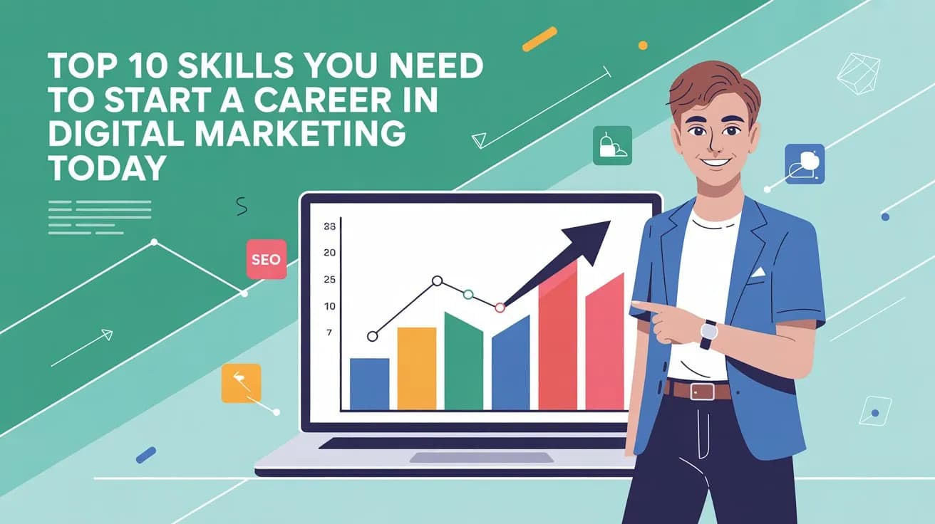 Top 10 Skills You Need to Start a Career in Digital Marketing Today