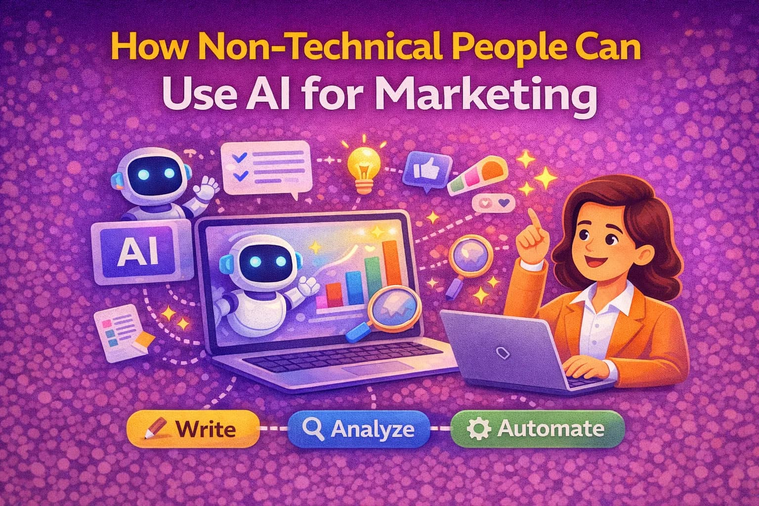 How Non-Technical People Can Use AI for Marketing