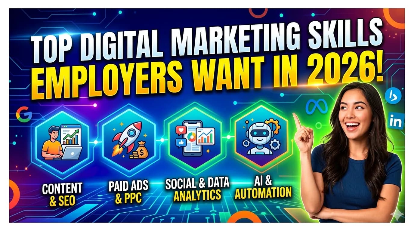 Top Digital Marketing Skills Employers Want in 2026